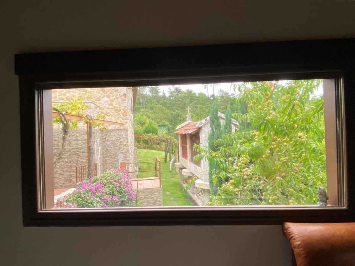 Casa Rural O Carballo Da Pedra La Caniza Bagian luar foto