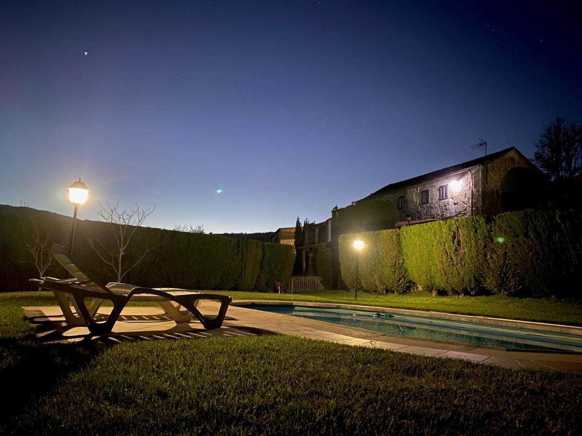 Casa Rural O Carballo Da Pedra La Caniza Bagian luar foto