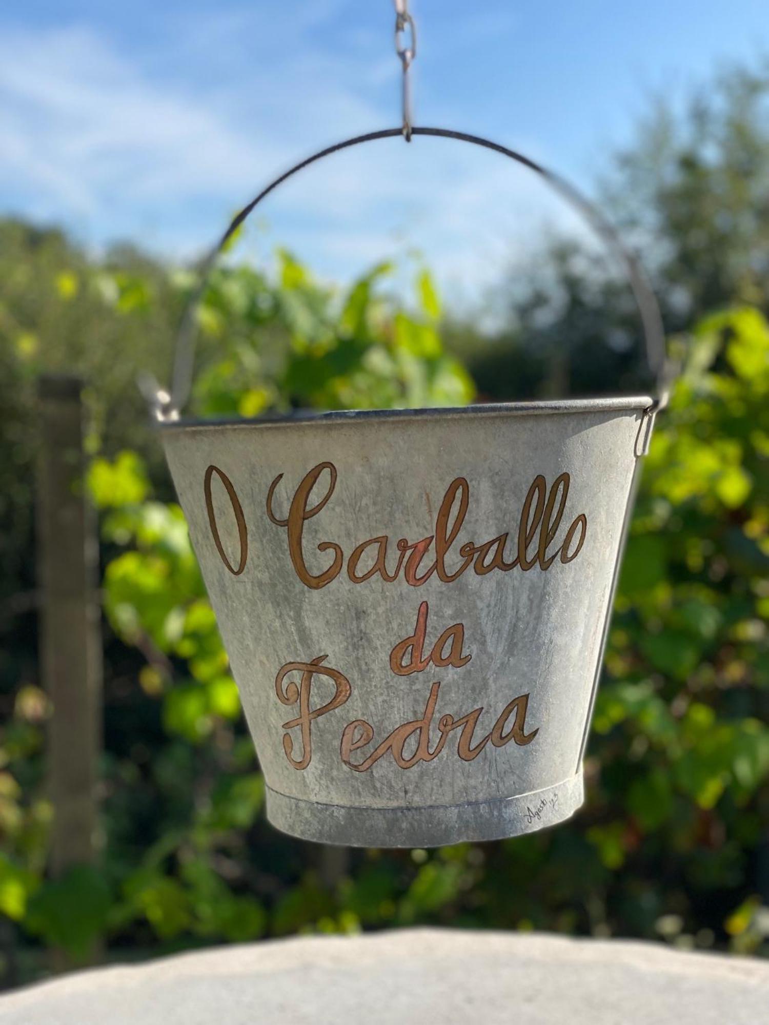 Casa Rural O Carballo Da Pedra La Caniza Bagian luar foto