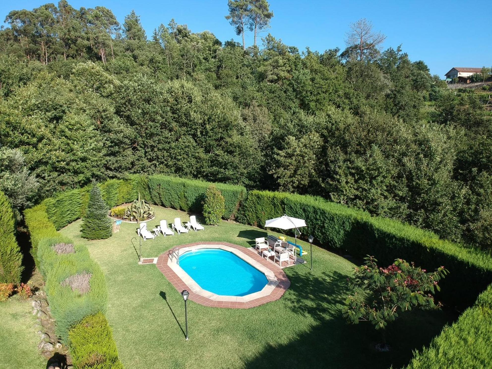 Casa Rural O Carballo Da Pedra La Caniza Bagian luar foto