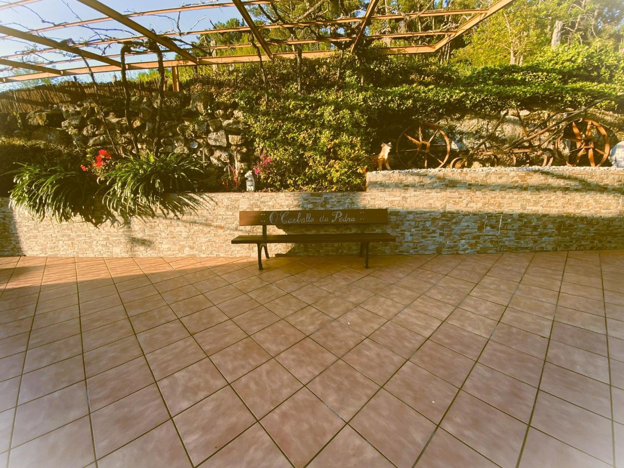 Casa Rural O Carballo Da Pedra La Caniza Bagian luar foto