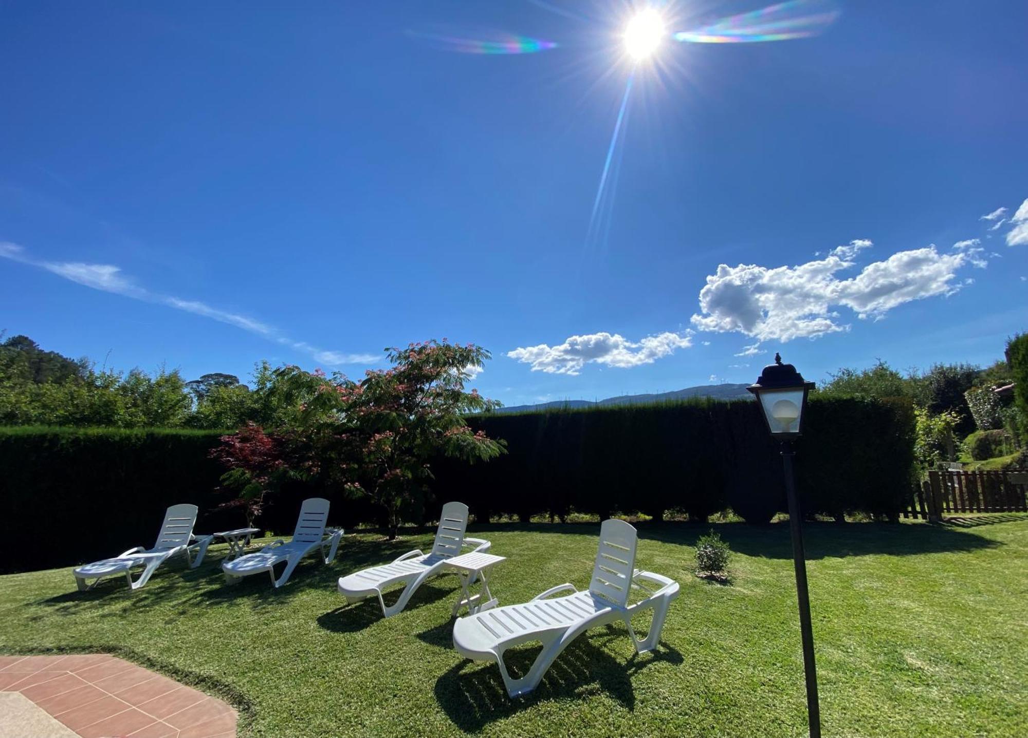 Casa Rural O Carballo Da Pedra La Caniza Bagian luar foto